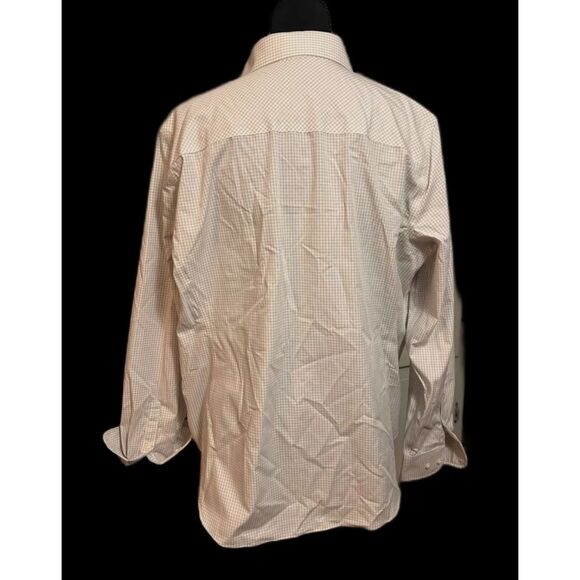 Devon & Jones Ladies' Crown Woven Collection Gingham Check 3X (Silver) D640W - Picture 7 of 10